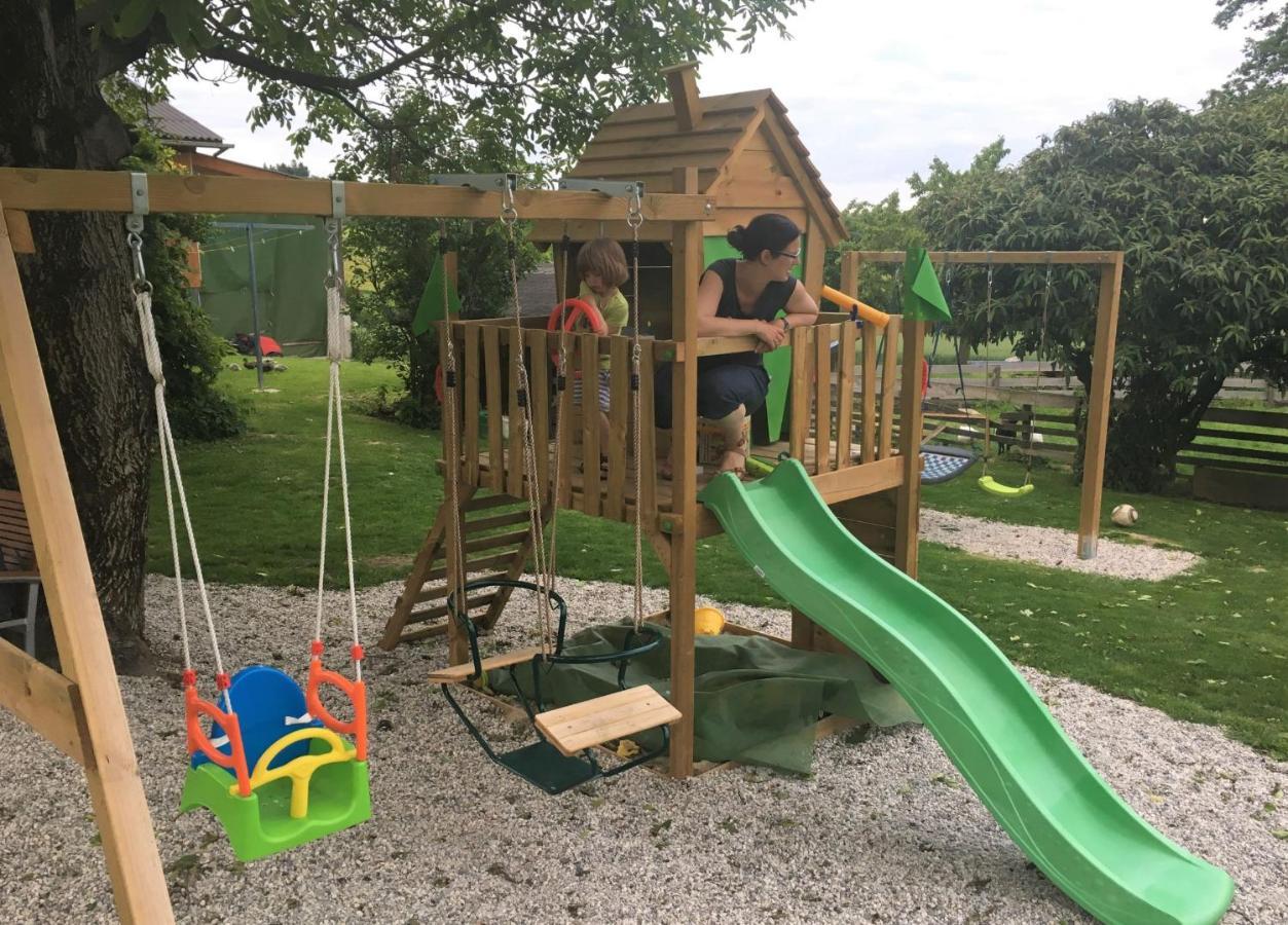 Familienbauernhof Strassbauer Villa Steinakirchen Am Forst Exteriör bild